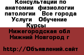 Консультации по анатомии, физиологии, патологии - Все города Услуги » Обучение. Курсы   . Нижегородская обл.,Нижний Новгород г.